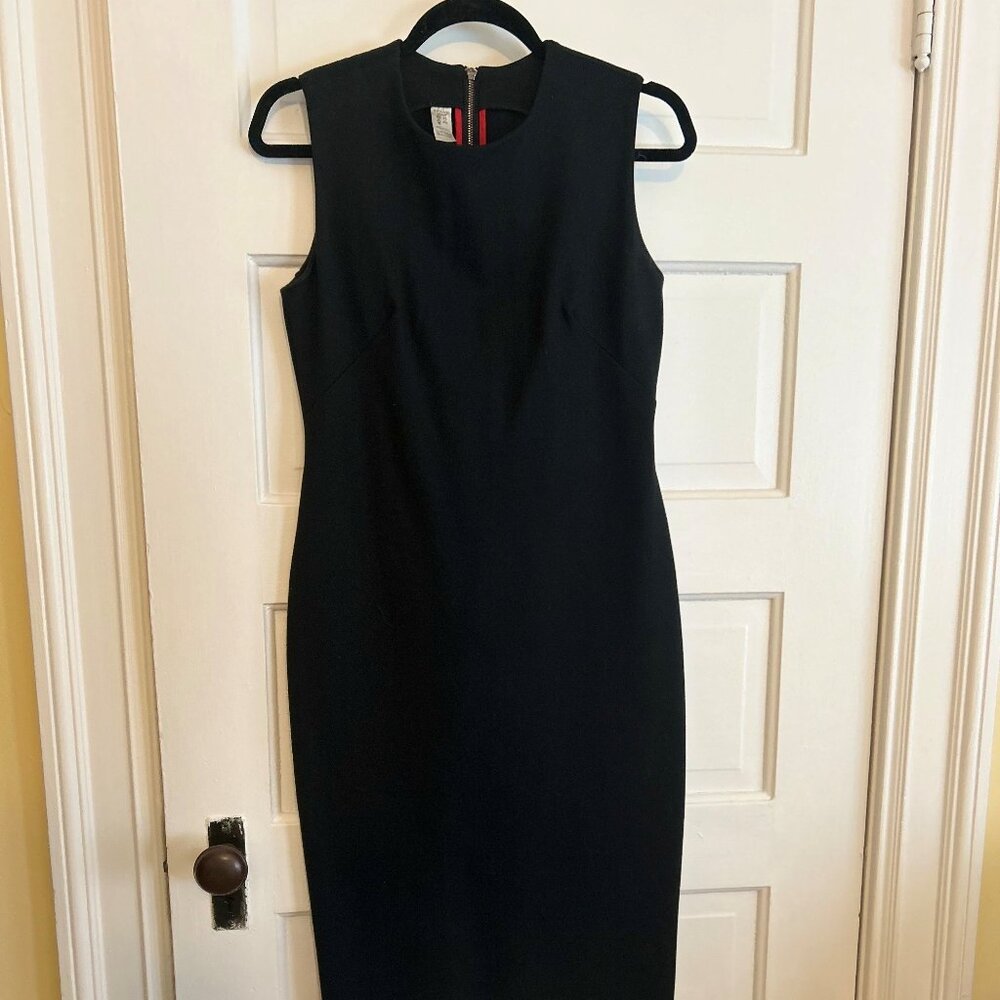 Black Spanx Shift Dress, Size Small.  Machine wash cold.  Line dry.